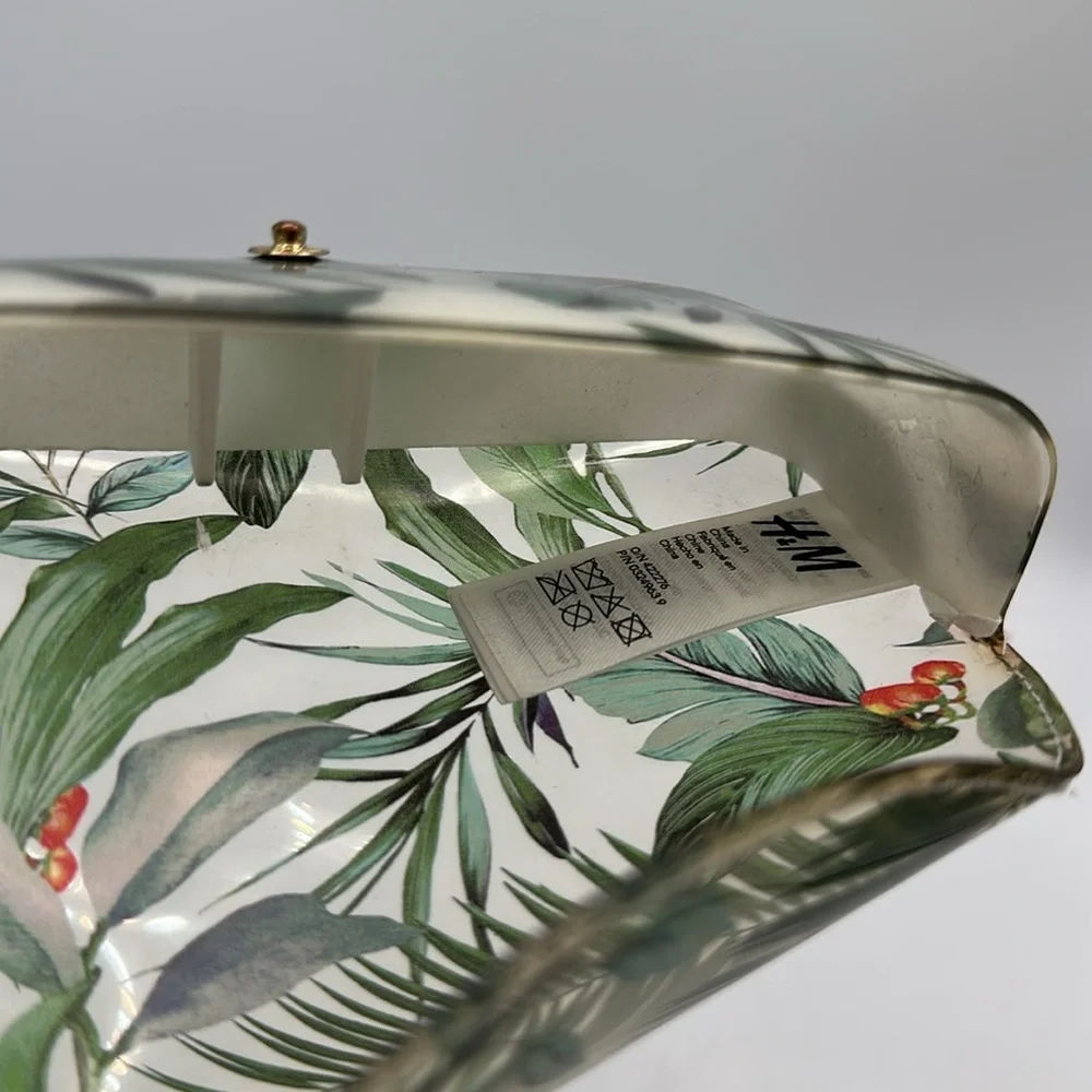 H&M tropical print glasses/sunglasses case
